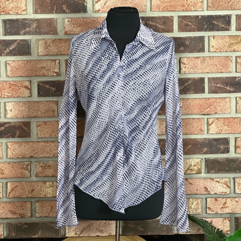 Banana Republic Semi Sheer Blouse